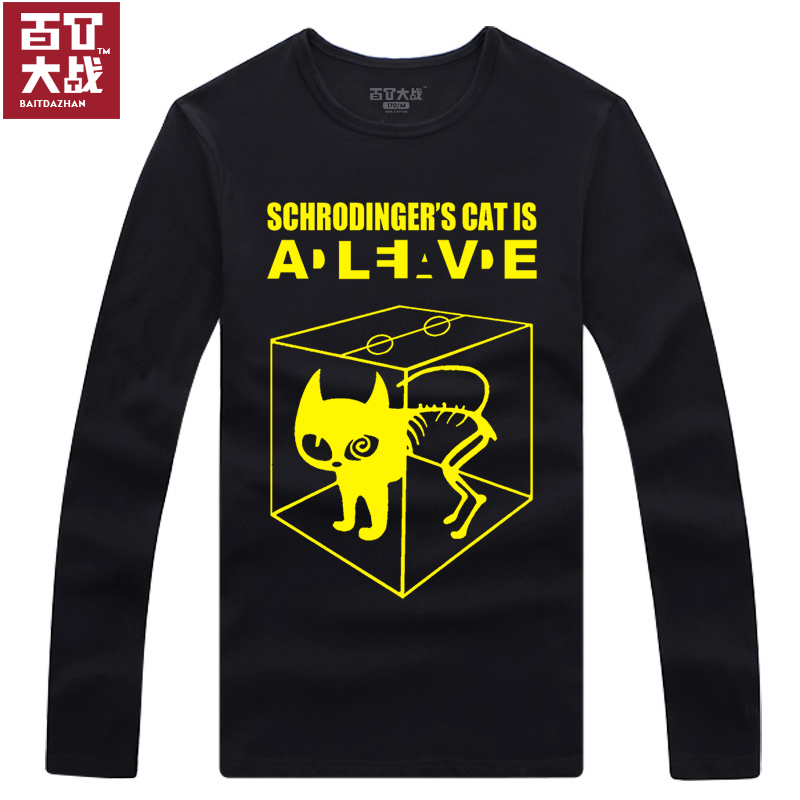 New 2016 The Big Bang Theory t shirt long sleeve cat man women t shirt