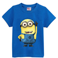 Despicable me Short Sleeve t shirt Children Minions Boys Clothes T Shirts For Girls Boys t