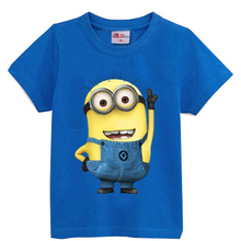 Despicable me Short Sleeve t shirt Children Minions Boys Clothes T-Shirts For Girls Boys t shirts Kids Baby Children’s Clothing