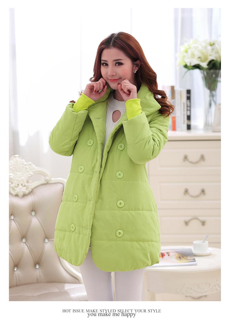 Winter Maternity Pregnant Jackets Full Solid Warm Women Down&Parkas Long Plus Size Retail Maternity Coats