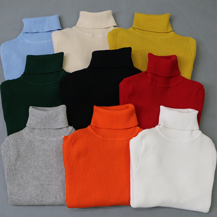 kids high neck sweater