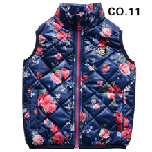 TOK TIK brand kids spring autumn warm vest kids boys vests for girls zipper waistcoat children