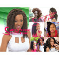 Havana Mambo Twist Braids 80gram 12inch Synthetic Crochet Braids Hair Extension 12pcs Pack Black Brown Golden