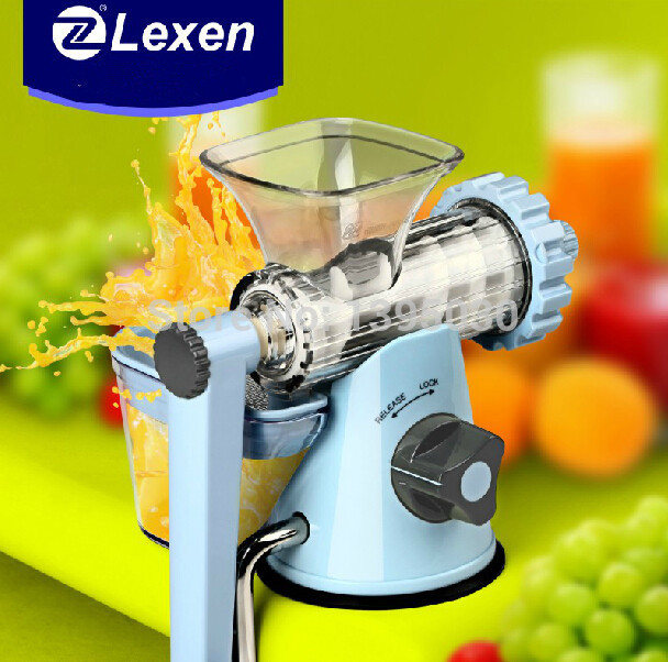 Фотография Latest Manual Lexen Wheatgrass juicer/Healthy Fruit Juicer machine 4 set Free shipping by DHL