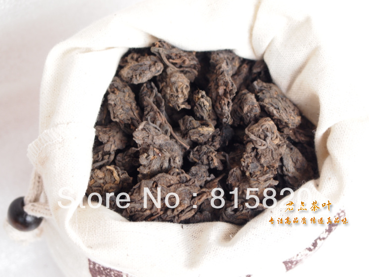 10kg Mellow taste old MengHai Laochatou loose Ripe puer tea free shipping