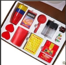 Caja mágica / regalos de lujo / de los niños de magia / mejor regalo / niños Kit de magia trucos de magia con instrucción