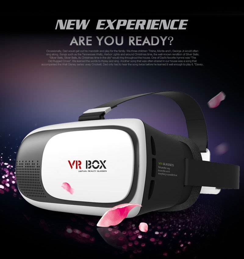 VR BOX 2 ND New 2nd Generation 3D VR BOX II 3D Glasses Upgraded Edition Virtual Reality Glasses Google Glasses + Bluetooth Remote Control (3)