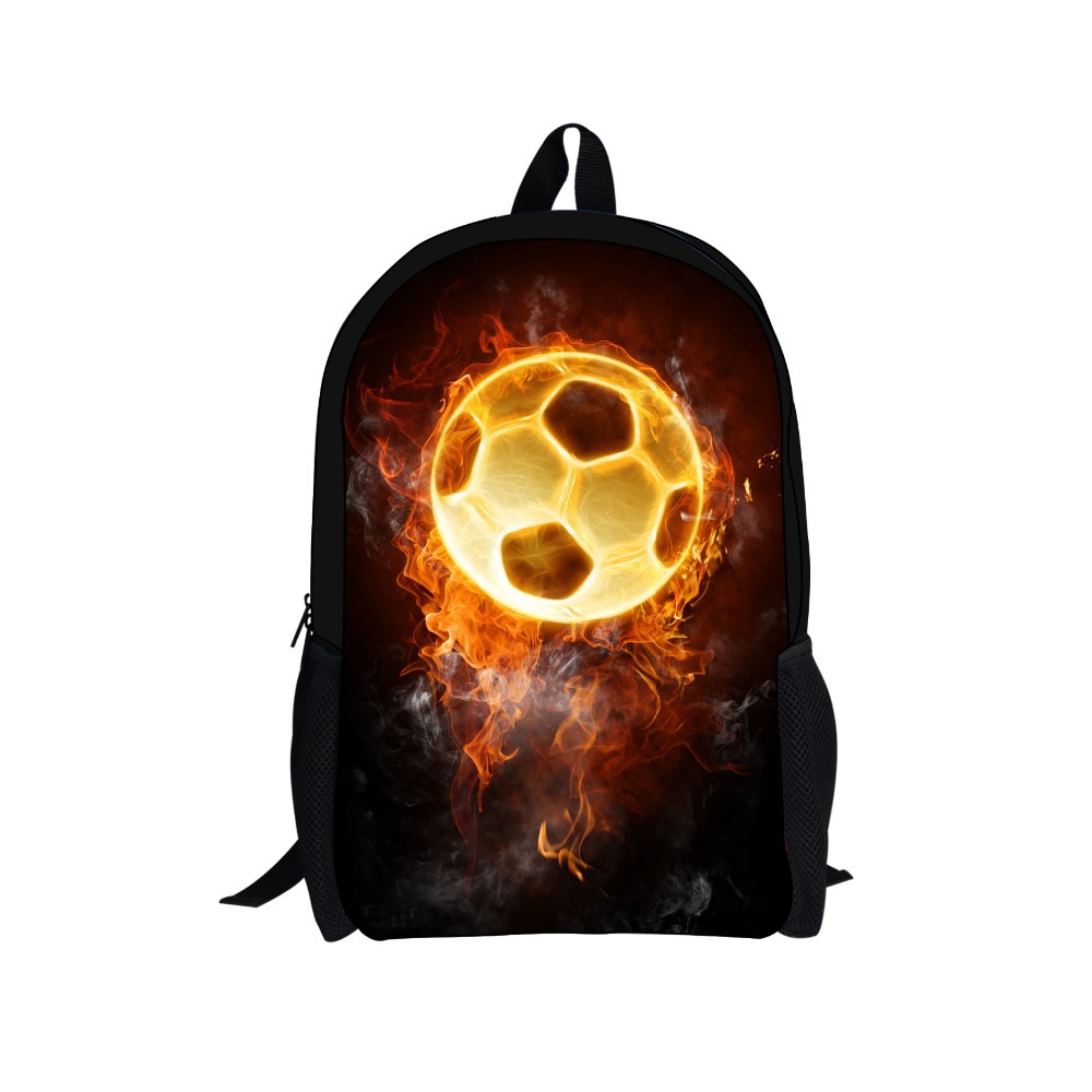 2015 Hot Children Football Star Backpacks For Boys Kids Soccer School Backpack Bag Girls Sport Bagpack