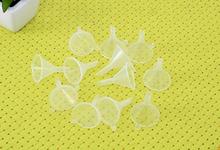 Hot selling 10pcs Plastic Mini Diffuser Perfume Bottle Liquid Oil Funnels For Kitchen Accessories Labs