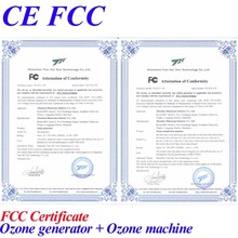 CE EMC LVD FCC industrial ozonizer o3 with oxygen source