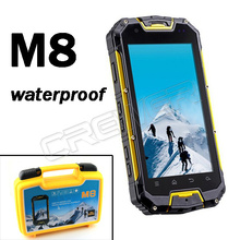 Original Snopow M8 IP68 Rugged Smartphone with PTT Walkie Talkie 4.5 Inch Android 4.2 MTK6589 Quad Core 3000Mah Battery