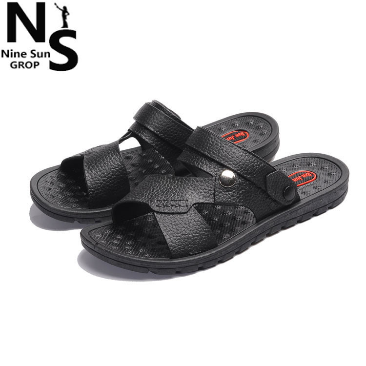 ... men shoes leather massage sandals-in Men's Sandals from Shoes on