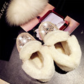 New Winter Sheepskin Snow Boots Genuine Leather Inside Natural Wool Women s Boots Flat with