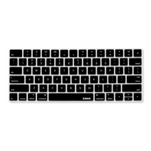 XSKN Silicone Keyboard Cover Protector Skin for Apple Magic Keyboard, US Version Standard English Language Design