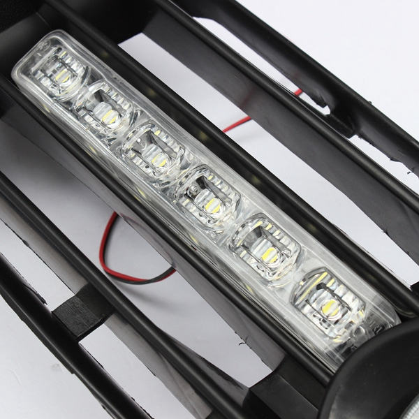 2шт Передняя нижняя бампера противотуманные легкие решетки с led drl для vw passat 2000-2005 2шт Передняя нижняя бампера противотуманные легкие решетки с led drl для vw passat 2000-2005