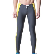 DESMIIT Men s Triathlon Tights Fitness Pants Long Sexy Men Exercise Pants Gym Running Biking Pants
