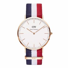 Brand Luxury Style Daniel Wellington Watches rose DW Watch Women Men Nylon Strap Military Quartz Wristwatch