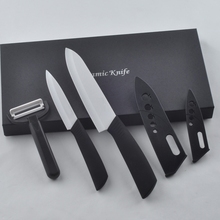 3 pec /set free shipping ceramic knives brand kitchen accessories slicing paring fruit knives hot sale cooking tools with box