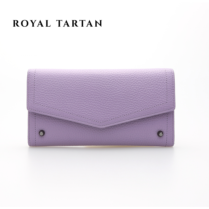 ROYAL font b TARTAN b font female brand clutch bag fashion long wallet luxury women genuine