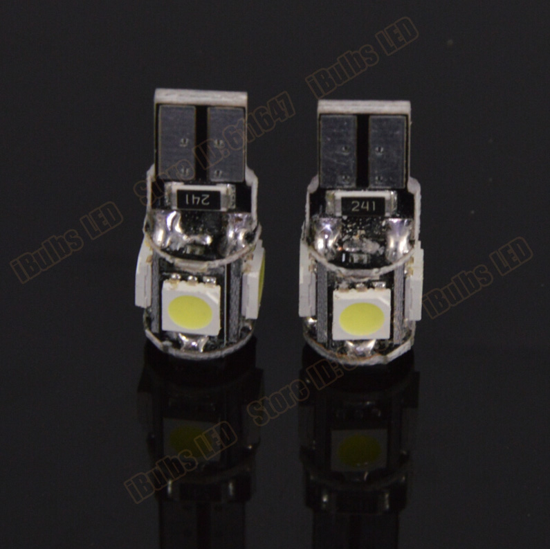 100 .   T10 5    - Canbus W5W 194 5050    5Led    5SMD DC 12 