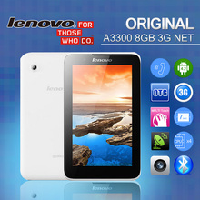 Original Lenovo Tablet PC A3300 Multi language Phone Call MTK8382 A7  Quad-Core 1.3G Dual Camera Android 4.2 1024*600 16GB