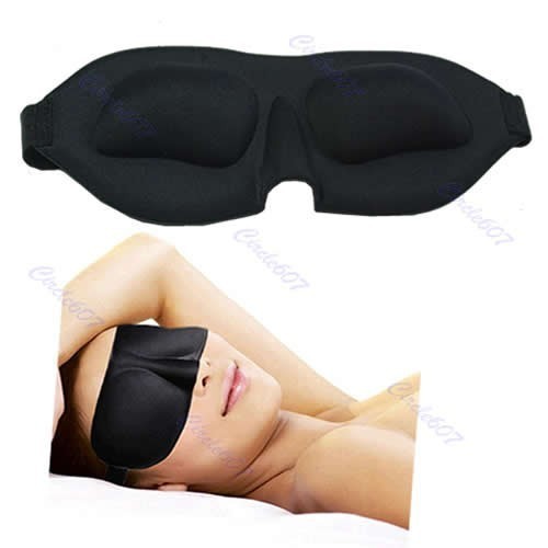 On Sale 1PC New Travel Sleep Rest 3D Blinder Eye Shade Eye Sleeping Mask Cover Free Shipping