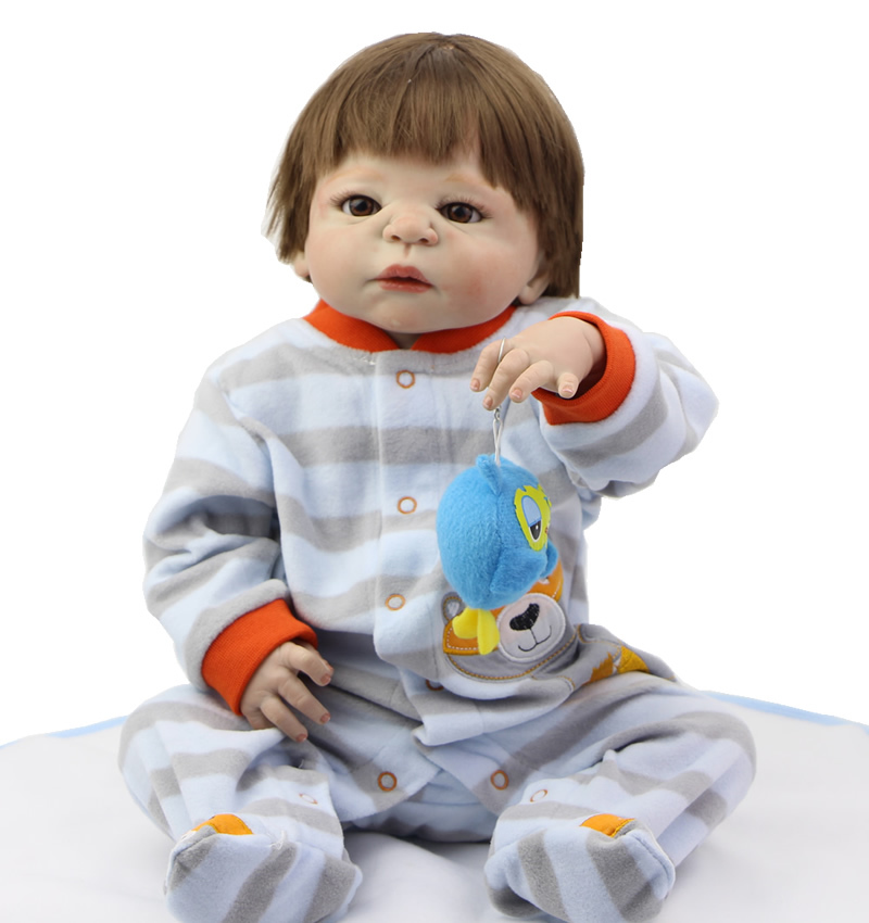 23Inch Full Silicone Vinyl Reborn Baby Girl Realistic Princess Girl  NPK Doll Collectible Newborn Baby Toys Lifelike Doll Reborn