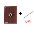 for Apple ipad 2 ipad 3 ipad 4 Tablet Case cover 360 Degree Rotating PU Leather