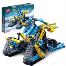 Kids Toys Building Blocks helicopter Model Building toy small particles 306 pcs space blocks