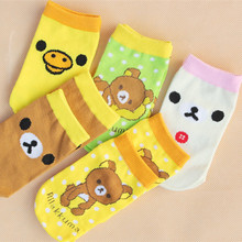 6 36 months 100 cotton Baby socks kids socks floor socks cartoon