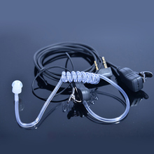 K Model Earphone for Walkie Talkie, Support PPT, Air Duct Headphones with Microphone for BaoFeng Two Way Radio