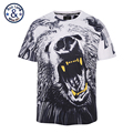 Mr BaoLong brand Plus Size L 3XL Roaring bear Printed t shirt men summer style short