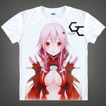 Guilty Crown Shu Ouma Inori T shirts Japanese anime shirt 3d print Cosplay tshirt Men’s t-shirt camisas hombre masculina camisa