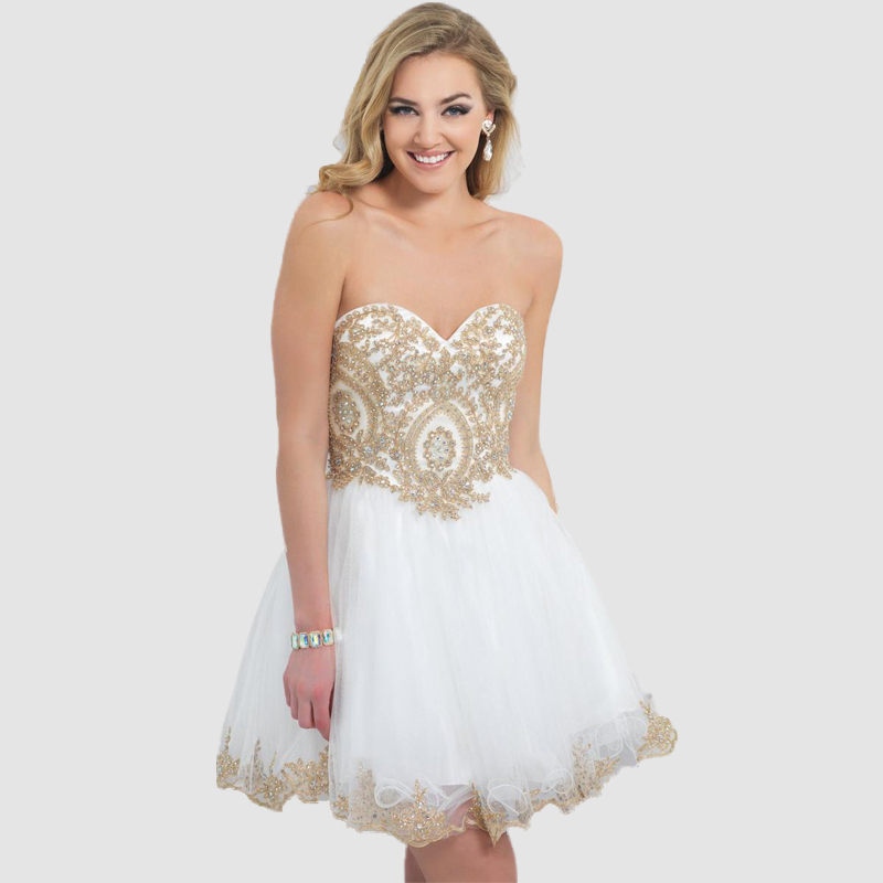 gold homecoming dresses