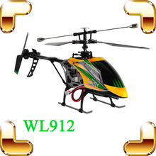 WLtoys V912 Free shipping Single Blade With 52CM Large Helicopter 2.4G 4 Channel Remote Control Toys RTF LED RC Helicopter