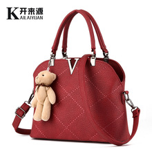 The new 2016 “women bag handbag han edition sweet lady fashion female bag worn one shoulder bag