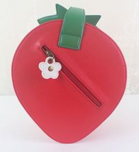 lolita favorite fruit pattern messenger bag lovely delicate sweet strawberry shape shoulder bag saucy ladiesbags