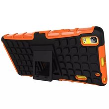 Luxury Armor Hybrid TPU Shock Proof Silicone Hard Shell Cell Phone Cover For Lenovo K3 Note
