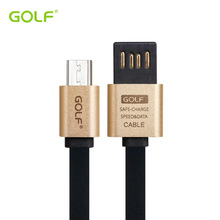 Original Golf Double Sited USB Micro Alloy Cable 100cm 2 1A Power Output Charging Stable Cable