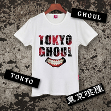 New Tokyo Ghoul T-Shirt Anime Ken Kaneki Cotton Fashion Men Women Clothes Short Sleeve Tshirt Tops Free shipping
