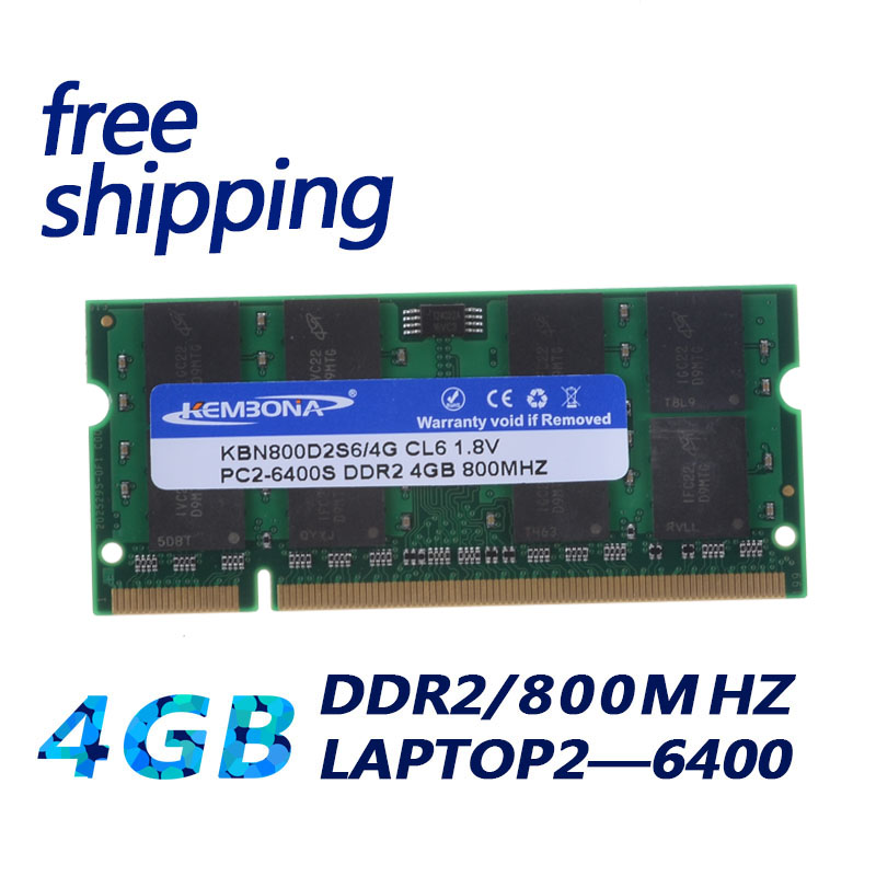 Compra Ram Del Ordenador Portátil Ddr2 De 4 Gb Online Al Por Mayor De ...