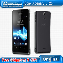 Original Sony Xperia V LT25i Cell phone 4 3 Touch Android Smartphone 8GB Storage 3G WIFI