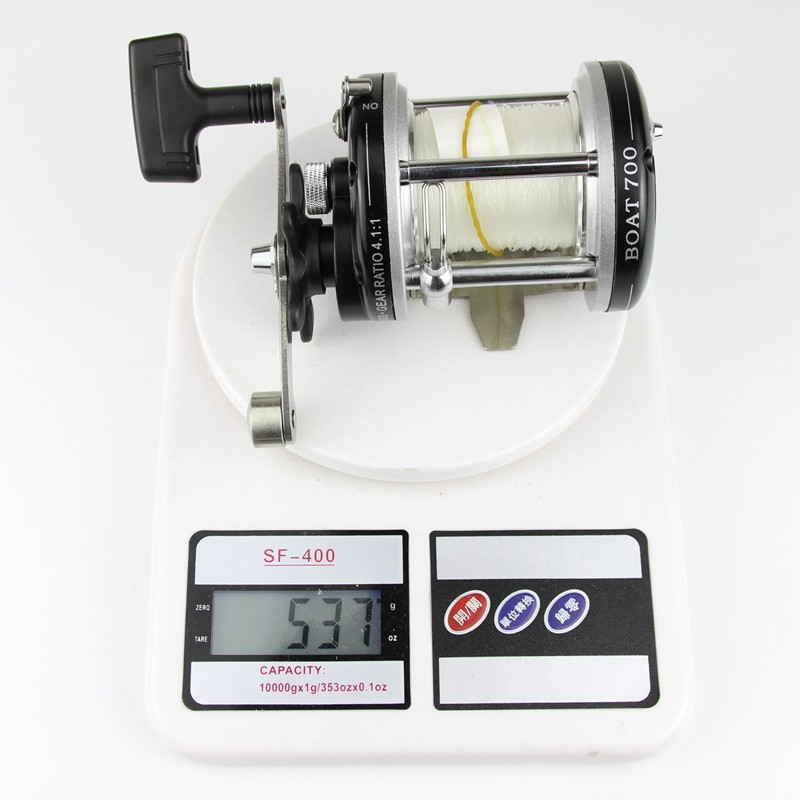 HOT Carretilhas Abu Garcia Original Baitcasting Reel 2BB 411 Bait Casting Reels Deep Sea Fishing Reels Saltwater Boat  (5)