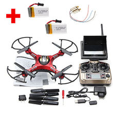 Обновленная JJRC H8C Pro H8D 2.4 ГГц реальном времени FPV дрон безголовый режим одним из ключевых возвращение Quadcopter с HD камера + 2 + 2 двигатели