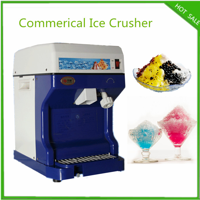 Electric Commercial Ice Crusher automatic industrial Ice Shaver machine ice slush font b maker b font