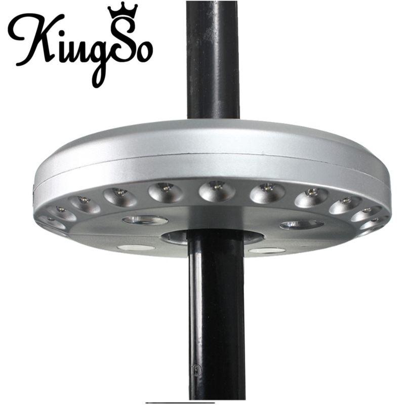 Compra luces para la sombrilla de patio online al por mayor de China