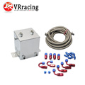 VR RACING ALLOY SURGE TANK KIT HOSE FITTINGS 2 Ltr MIRROR POLISHED AN6 VR TK31