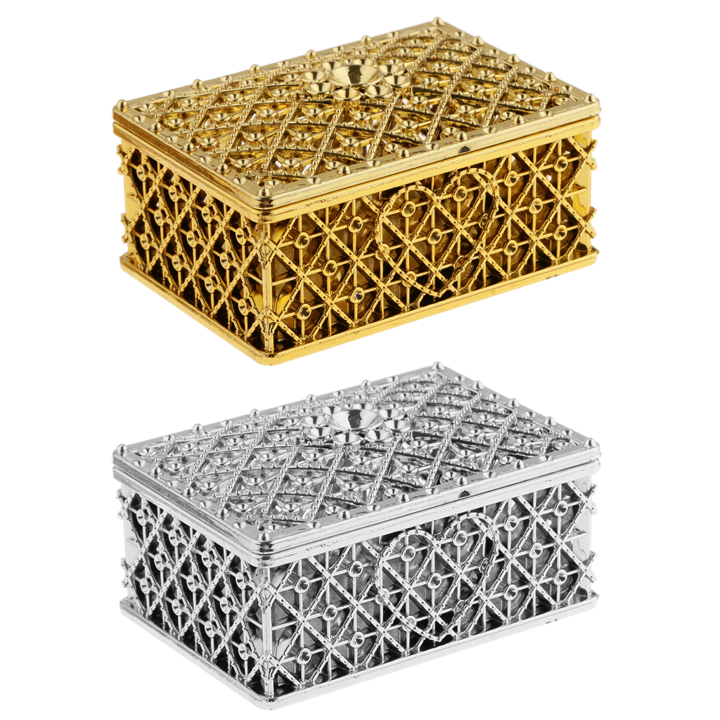 Description Picture 2 of itemPack of 12pcs Delicate Luxury Gridding Shape Candy Box Wedding Party Favors for Candy Chocolates Card Guests Gifts Box
