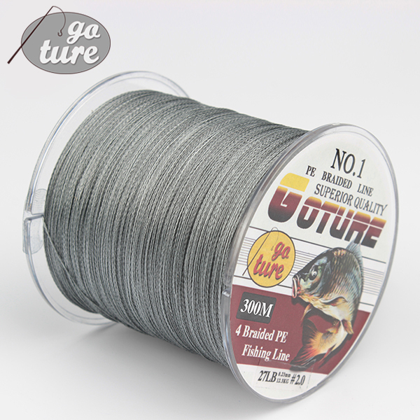 Goture 300m Super Strong Japan Multifilament PE Braided Fishing Line Spearfishing Rope Cord Carp Fishing Boat
