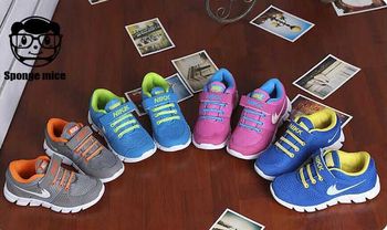 2015 весна спорт для детей обувь для мальчиков и девочек детские кроссовки мода кроссовки брендовая обувь sapatos размер : 25-37